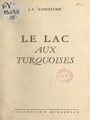 cover image of Le lac aux turquoises